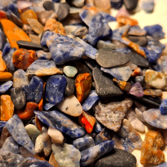 6 Polished assorted Rocks or Stones * Tarot Or Oracle card Included. - Picture 15 of 16